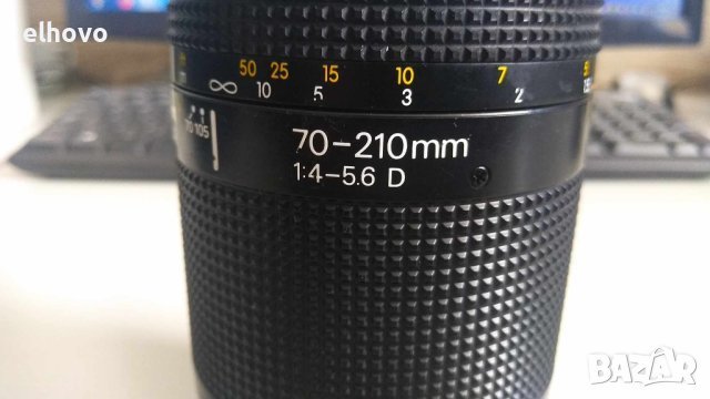 Обектив Nikon AF Nikkor 70-210mm 1:4-5.6 D, снимка 5 - Обективи и филтри - 41853011