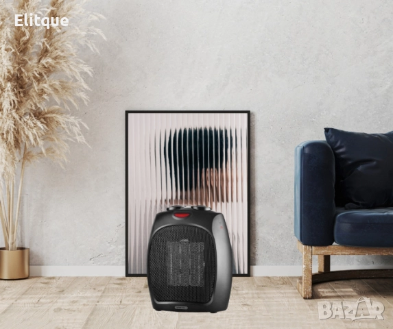 Керамична вентилаторна печка , 1500W – Компактно и ефективно отопление за вашия дом, снимка 4 - Печки, фурни - 52843794