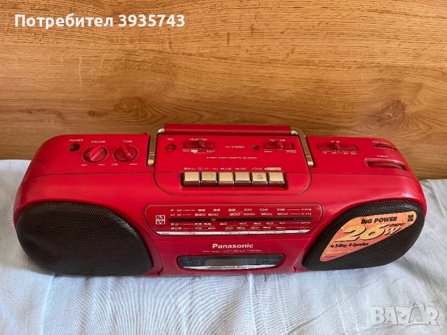 Panasonic RX- FS430 boombox , снимка 2 - Радиокасетофони, транзистори - 50671629