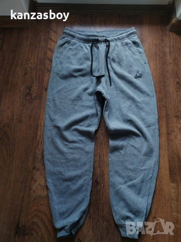 Jordan Essential Fleece Trousers Carbon - страхотно мъжко долнище М, снимка 9 - Спортни дрехи, екипи - 53155010