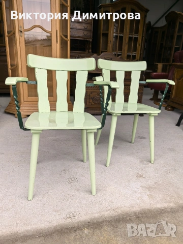 Комплект от 2 ретро стола , снимка 2 - Столове - 53624845