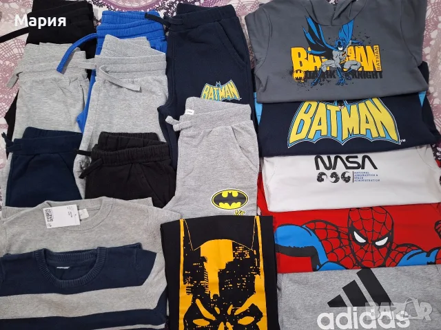 Лот дрехи 8-9 г. - 100 €, снимка 8 - Детски панталони и дънки - 56062577
