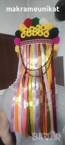 Продавам кукерска маска, гугла, уникат, Новодел, авторски модел, етно, Сурва, Кукерландия , снимка 12 - Колекции - 42314889