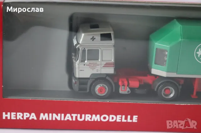 HERPA 1/87 H0 MAN КАМИОН МОДЕЛ ТИР ИГРАЧКА КОЛИЧКА , снимка 2 - Колекции - 49180761