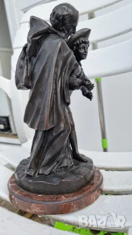 Бронзова Скулптура Луи-Симон Боазо Франция 1743- 1809г, снимка 9 - Антикварни и старинни предмети - 50428348