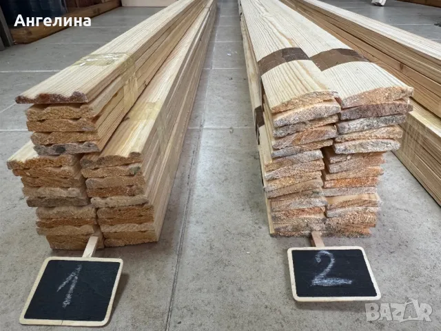 Дървени лайсни , снимка 2 - Строителни материали - 49544328