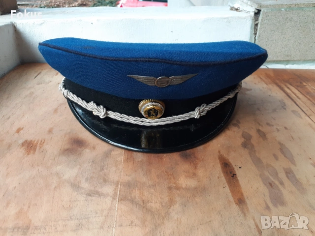 Стара соц фуражка шапка кокарда униформа, снимка 2 - Антикварни и старинни предмети - 53267262