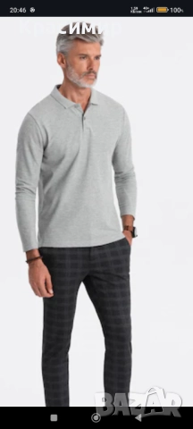 Блуза Ombre - сив и черен цвят (нови, с етикет)