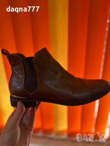Немски боти тип челси, снимка 3 - Дамски боти - 53495651