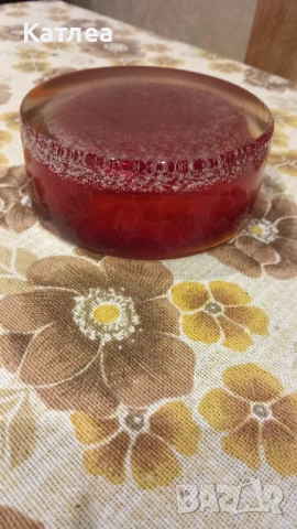 Пепелник червено стъкло, снимка 5 - Други стоки за дома - 53701835