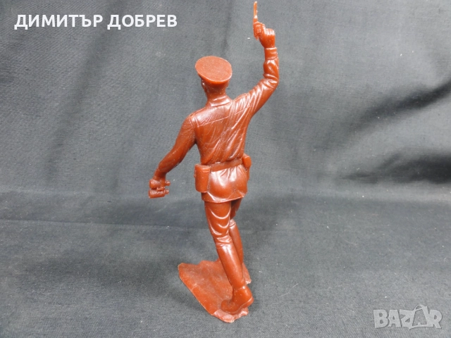 СТАРА РЕТРО СОЦ СССР ПЛАСТМАСОВА ФИГУРКА РУСКИ ВОЙНИК ВСВ, снимка 3 - Колекции - 52712188