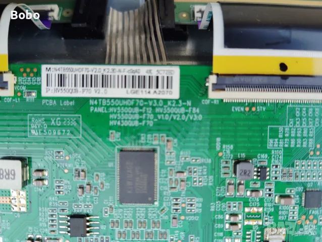 T-CON N4TB550UHDF7C-V3.0, снимка 4 - Части и Платки - 49450571