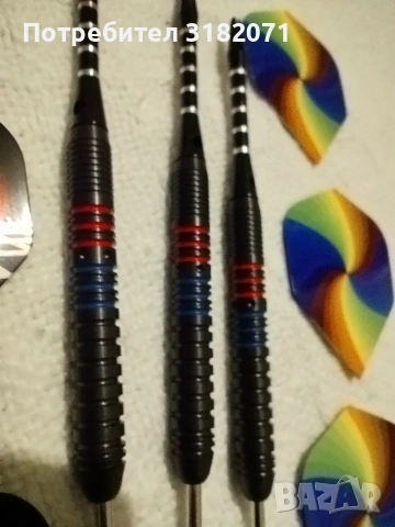 90% tungsten,24гр. професионални стрели за дартс, снимка 4 - Дартс - 53115235