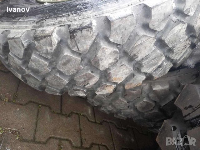 4х4 Гуми-255/100/16 Michelin XZL, снимка 2 - Гуми и джанти - 44174594