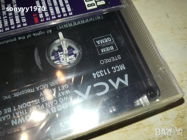 Bobby Brown ‎– Two Can Play That Game нова лицензна касета-NEW ORIGINAL TAE 0702241117, снимка 17 - Аудио касети - 44175439