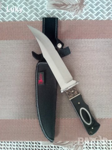 Продавам стилен, ловен и балансиран нож.Размерите са на снимките., снимка 2 - Ножове - 42651779