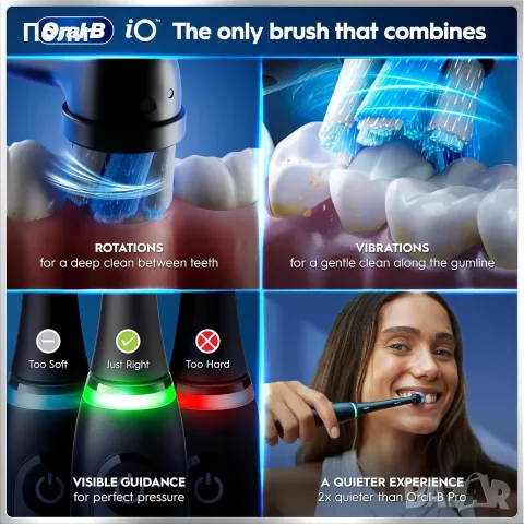 Нова Oral B iO 6 Четка за зъби, снимка 5 - Други - 56293620