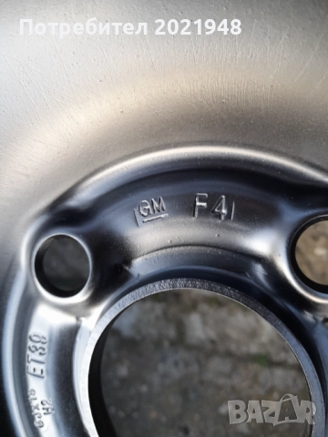 Продавам джанти за Опел,Шевролет,15 цола,4 дупки, снимка 8 - Гуми и джанти - 52538634