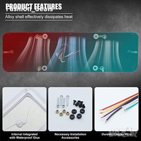 Нови  57 LED задни светлини за камион ремарке трактор 1 чифт, снимка 4 - Аксесоари и консумативи - 41790281