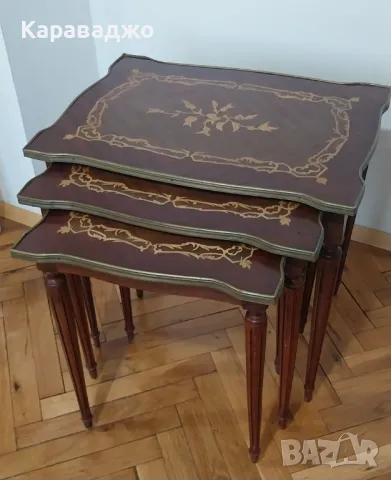 Старинни Масички 3/1, снимка 7 - Маси - 49900080