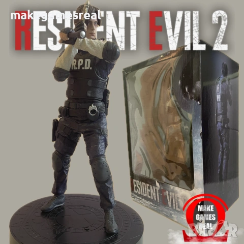 Екшън фигура Resident Evil 2 - Leon S. Kennedy