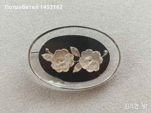 Старинна колекционерска брошка