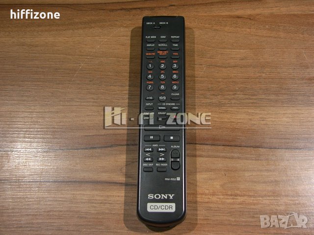 ДИСТАНЦИОННО УПРАВЛЕНИЕ  Sony rm-r52 , снимка 2 - Ресийвъри, усилватели, смесителни пултове - 40678815