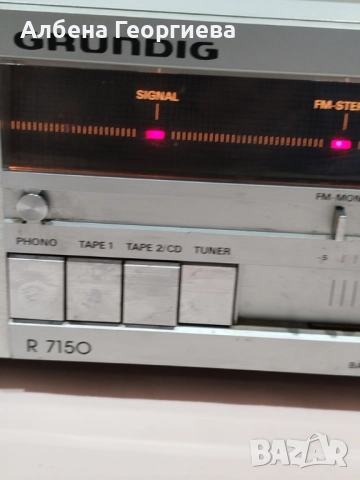 Усилвател GRUNDIG R 7150 AM/FM, снимка 4 - Ресийвъри, усилватели, смесителни пултове - 52095563
