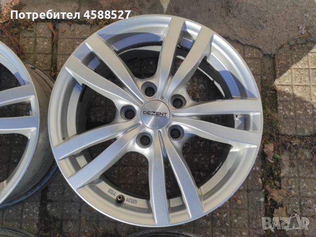 Джанти Dezent 16'' 5x114,3 6,5J et48 за Тойота Лексус, Сузуки Toyota Lexus, снимка 4 - Гуми и джанти - 52282310