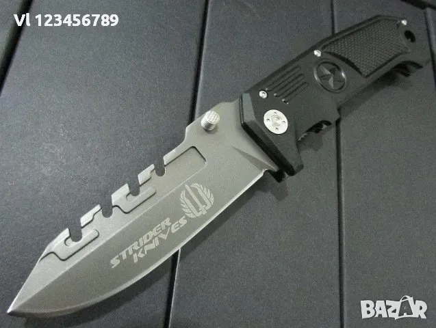 Сгъваем нож STRIDER KNIVES F30 105x235, снимка 2 - Ножове - 48967450