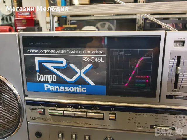 Радиокасетофон Panasonic RX-C45L В отлично техническо и визуално състояние., снимка 8 - Радиокасетофони, транзистори - 48040142