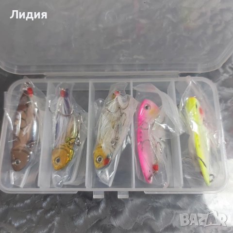 Комплект воблери – нови, различни модели и цветове, снимка 2 - Стръв и захранки - 53452548