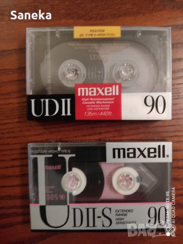 MAXELL UD II 90,UD II-S 90, снимка 1 - Аудио касети - 40061859