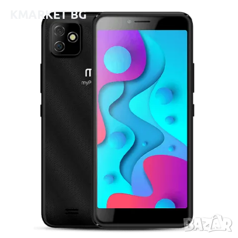 myPhone FUN 9, Черен Мобилен Телефон ( GSM ), снимка 1