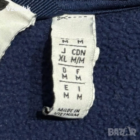 Мъжко горнище Adidas Trefoil FZ | M размер, снимка 6 - Спортни дрехи, екипи - 52737232