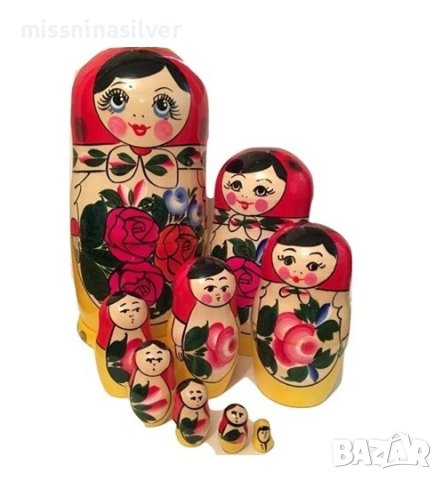 матрьошки оригинални руски осем части