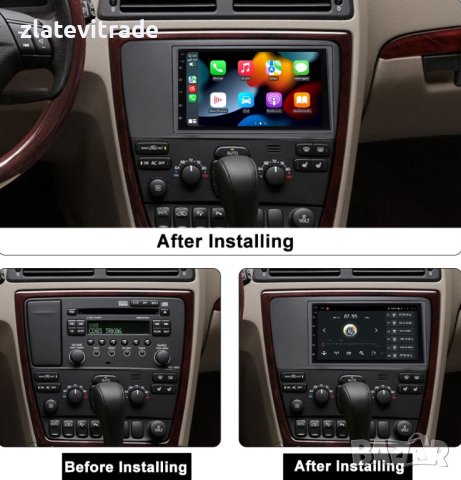 Volvo XC70 V70 S60 01-09 - 7'' Андроид навигация, 9604, снимка 5 - Аудиосистеми - 42053834