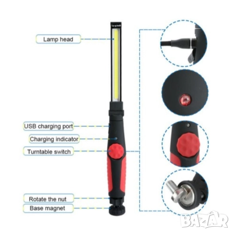 🔦 LED фенер FL96  