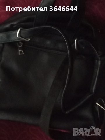 Кожени раница и чанта, снимка 2 - Раници - 41487622