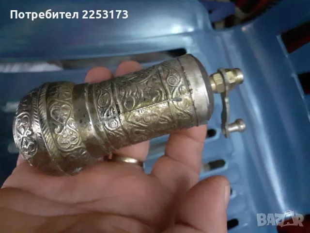 Бронзова мелничка и бронзов пепелник отваряем, снимка 3 - Декорация за дома - 35302277