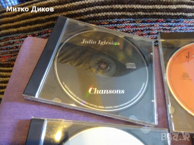 Компакт дискове CD оригинални 2 част-Хулио Иглесиас-Арчи ъф Лав-Б Бойс-Селин ДионПет шоп Бойс и др, снимка 10 - CD дискове - 41817634