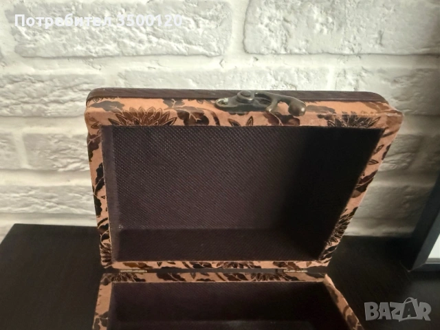 Дървена ретро кутия, снимка 2 - Декорация за дома - 53572685