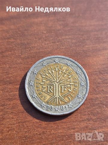 Монета от 2 евро , снимка 2 - Нумизматика и бонистика - 53866341