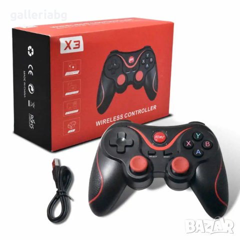 Джойстик Wireless controler X3, iOS, Android, Windows, Безжичен, Bluetooth, снимка 4 - Джойстици и геймпадове - 42593257