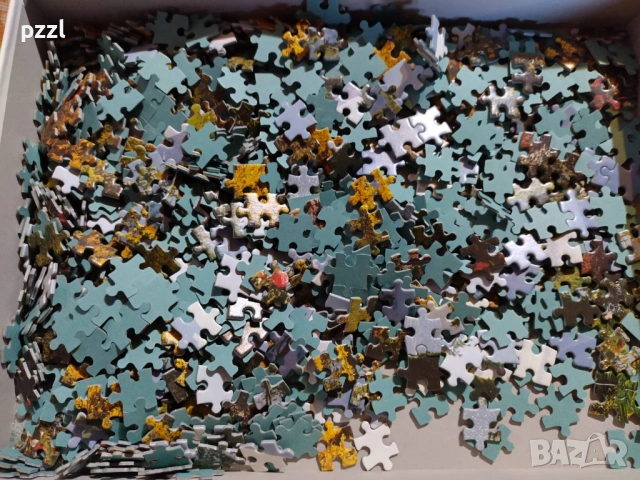 Пъзел "In Tessino” Ravensburger 1984г. 1000 части, снимка 2 - Пъзели - 53608340