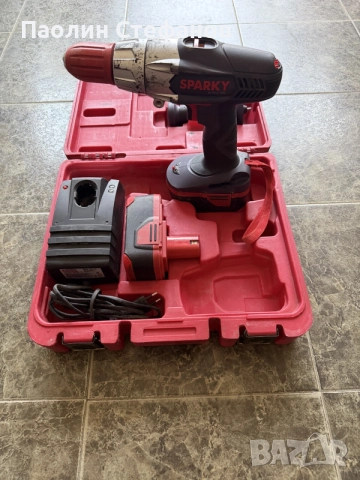 Ударна акумулаторна бормашина/винтоверт Sparky BUR2 15E 14.4V, снимка 2 - Бормашини - 55889214