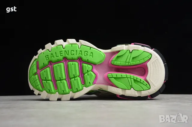 Редки Баленсиага Balenciag Track 2 Green Pink Маратонки Уникални , снимка 5 - Маратонки - 49918798