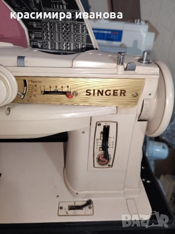 шевна машина Singer 401 G, снимка 4 - Шевни машини - 53470643