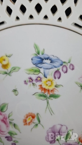 Ажурена фруктиера на столче - Burg Lindau, снимка 7 - Други - 52614172