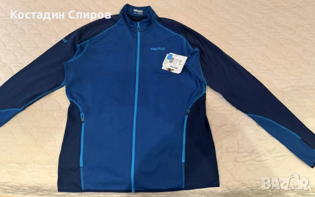 мъжко поларено яке Marmot Caldus XXL, снимка 3 - Спортни дрехи, екипи - 52359477